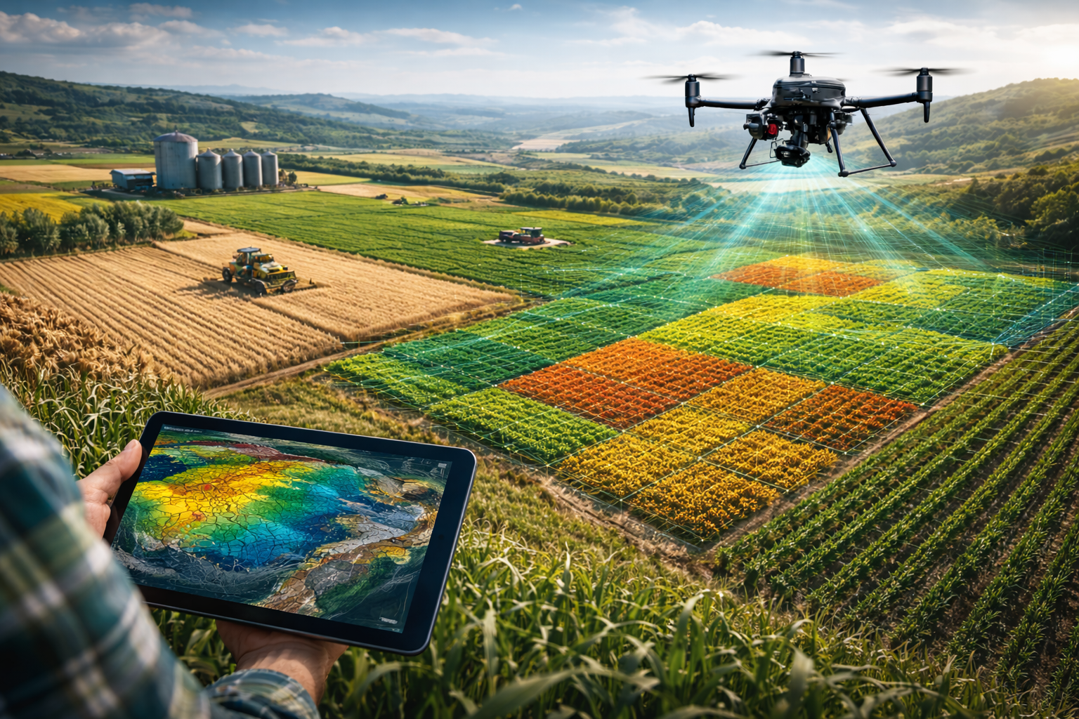Los países que lideran la agricultura de precisión en el mundo: tecnología, datos y eficiencia en el campo