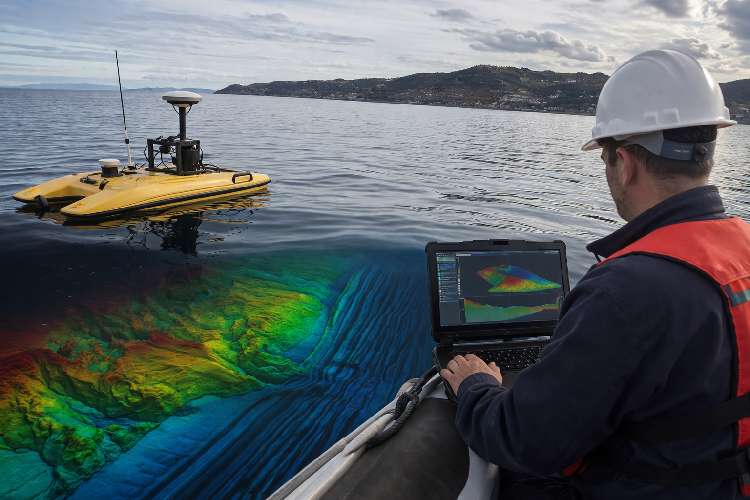 Avances tecnológicos revolucionan la batimetría y mejoran la gestión de recursos marinos